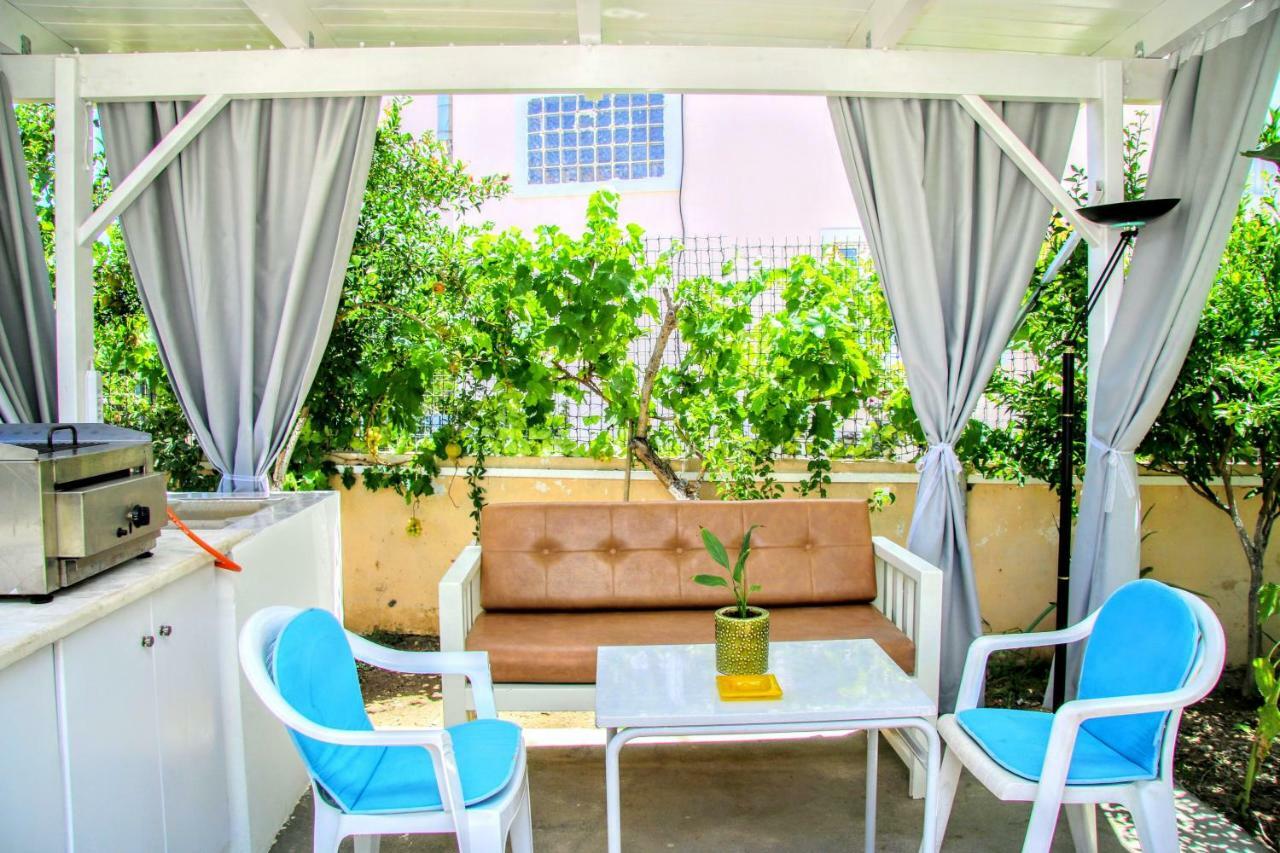 Menelaos Apartments Adelianos Kampos Dış mekan fotoğraf